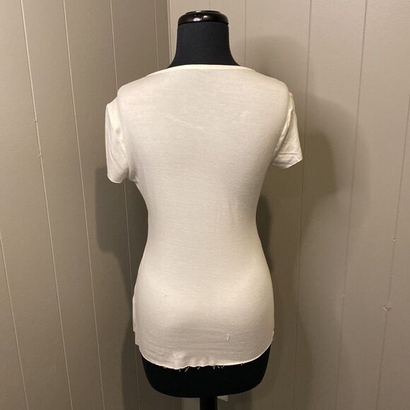 No brand. Small. Faux Leather front. Shirt lining. Super soft. Minor distress. - Picture 4 of 6